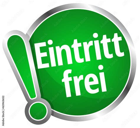 Eintritt Frei Stock Vektorgrafik Adobe Stock