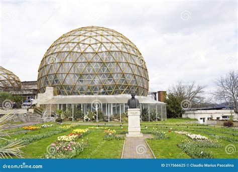 Botanical Garden Greenhouse In Jibou Salaj Romania Editorial Image