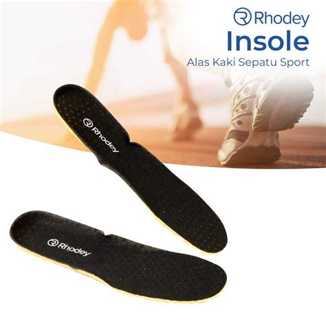 Jual Rhodey Insole Alas Kaki Sepatu Sport Tambahan Sol Dalam Sepatu