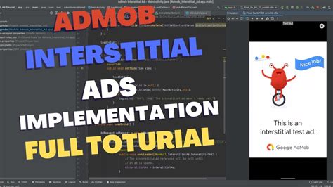 How To Implement Admob Interstitial Ads In Android Studio Monetise