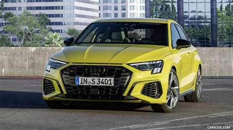 Audi S3 Sportback | 2021MY (Color: Python Yellow) | Front