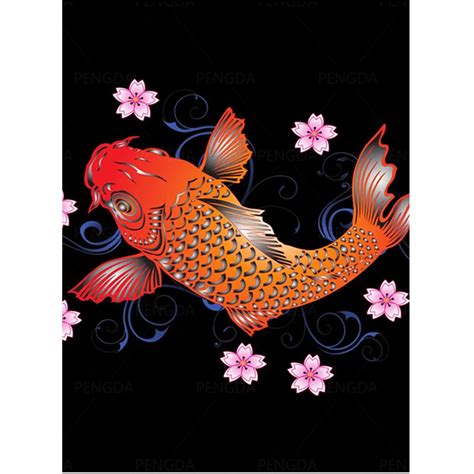 Diy Diamond Painting Chinese Koi Fish D Diamond Embroidery Cross