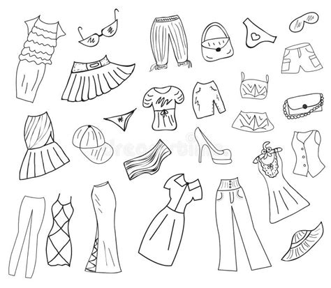 clothing stock vector illustration  clothes design