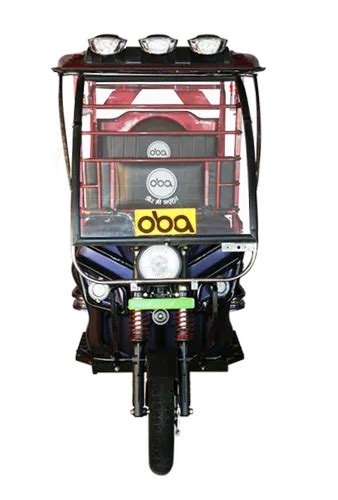 Dealership And Distributorship OfOBA Platinum E Rickshaw Vehicle