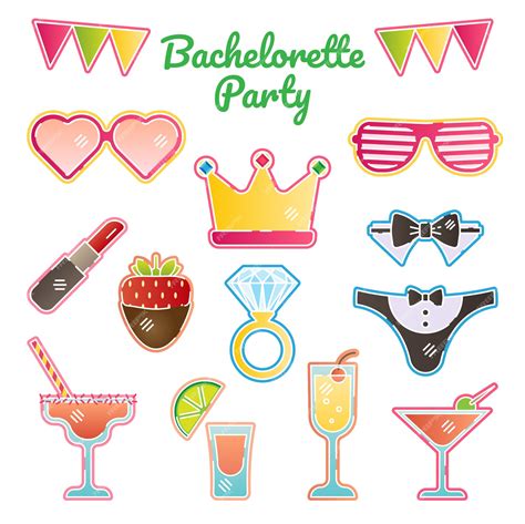 Premium Vector Party Elements