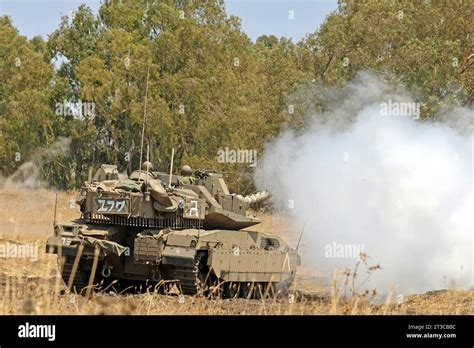 Merkava Mark Main Battle Tank Of The Israel Defense Forces Stock