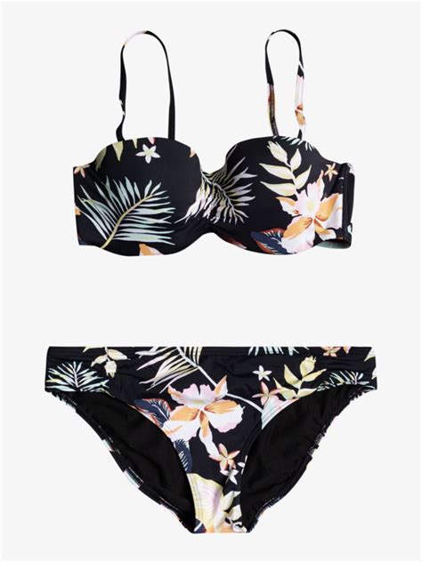 Printed Beach Classics Bandeau Bikini Set für Frauen 3613376212167 Roxy