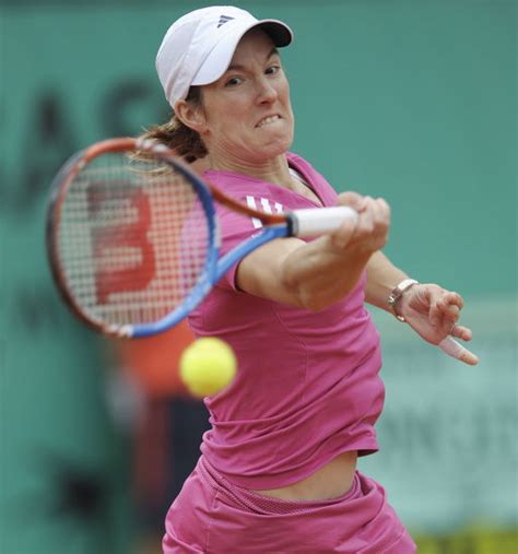 Justine Henin Belgium Returns Ball Samantha Editorial Stock Photo