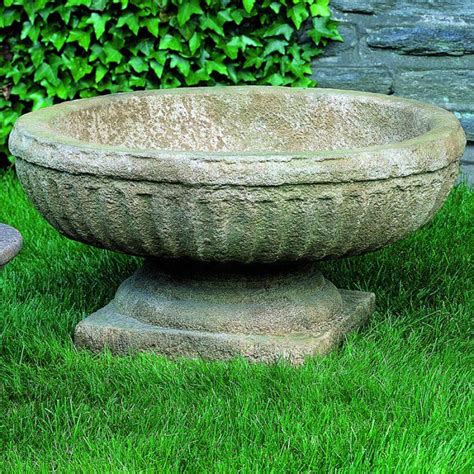 Campania International Lerida Cast Stone Planting Bowl Hayneedle