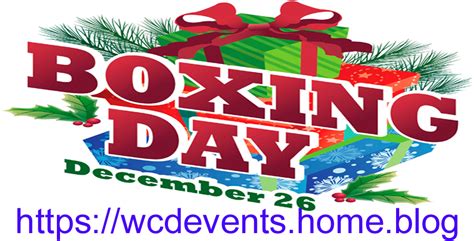 Boxing Day World Celebration Days