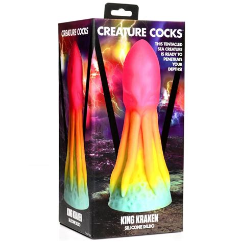 Creature Cocks King Kraken Silicone Dildo Sex Toy HotMovies