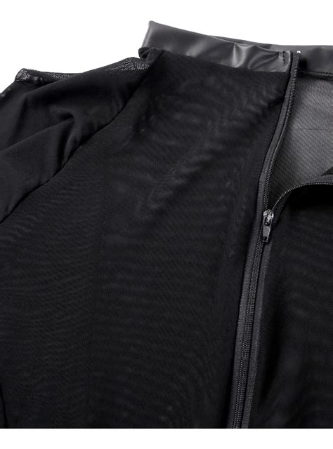 ML BODY MESH CUERPO COMPLETO CON BIKINI VINIPIEL TALLA M COLOR NEGRO XShopMen