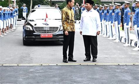 Menhan Prabowo Subianto Dampingi Presiden RI Jokowi Resmikan Graha