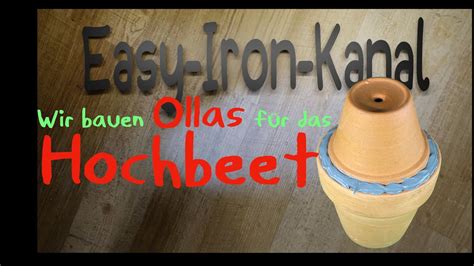 Ollas Selber Bauen YouTube