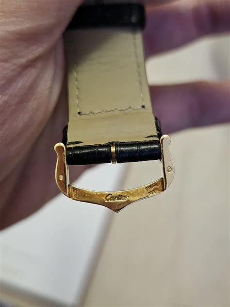 Cartier Tank Solo Large K Gold THE WATCH BABE