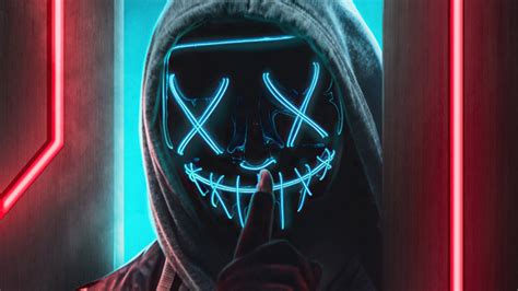 Ssh Mask Glowing Boy 4k Wallpaper,HD Artist Wallpapers,4k Wallpapers,Images,Backgrounds,Photos ...