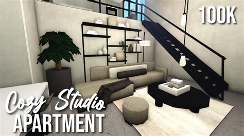 Roblox Welcome To Bloxburg Cozy Loft Studio Apartment Youtube