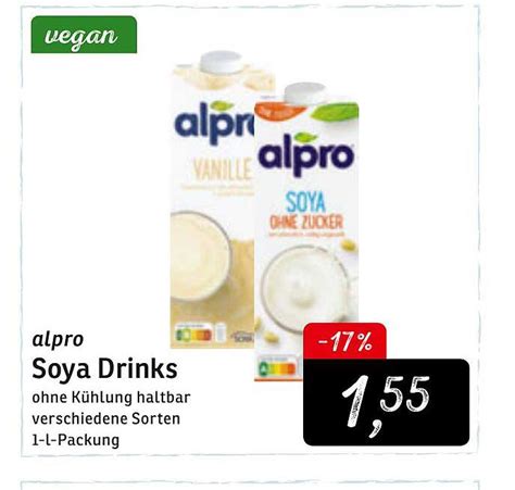 Alpro Soya Drinks Angebot Bei Konsum