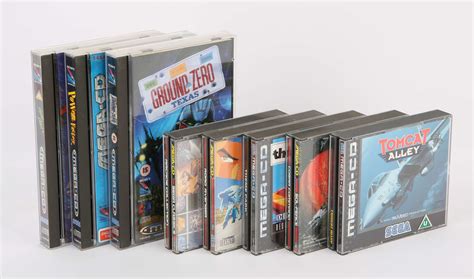 LOT:4116 | Sega Mega CD Games Collection. This lot contains eight M...