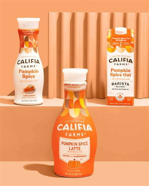 CALIFIA FARMS LEVELS UP YOUR AT HOME FALL LATTE WITH PUMPKIN SPICE OAT