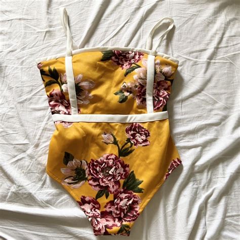 Swimsuit Swimwear Bikini Women Sexy Lingerie One Piece Floral Local Made Shopee Philippines