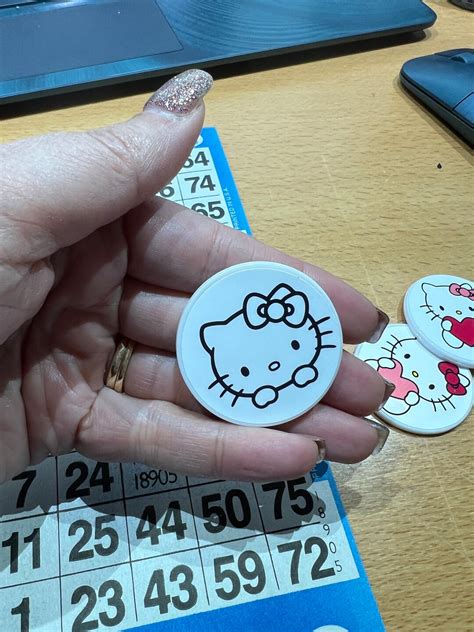 Hello Kitty Bingo Covers Etsy