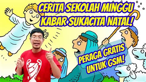 Cerita Sekolah Minggu Kabar Sukacita Natal Cerita Sekolah Minggu