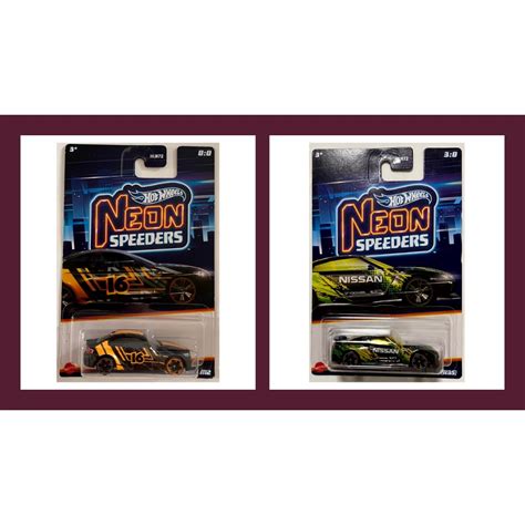 Hot Wheels Neon Speeders BMW M Black Nissan GT R R A Shopee Philippines