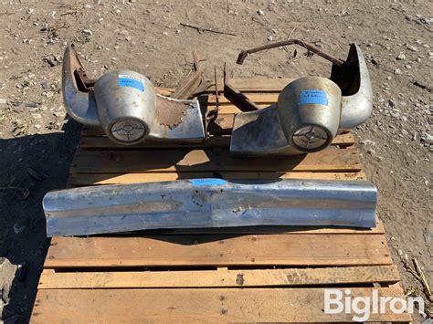 1957 Chevrolet Front Bumper And Lr Corners Bigiron Auctions