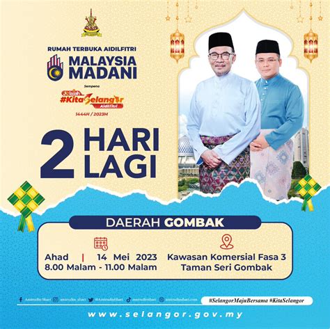 Mbsa On Twitter Makluman Hari Lagi Rumah Terbuka Aidilfitri