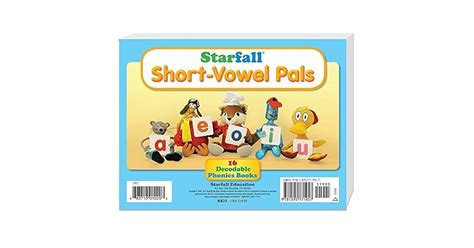 Starfall Short-Vowel Pals 16 Decodable Phonics Books by Starfall Education