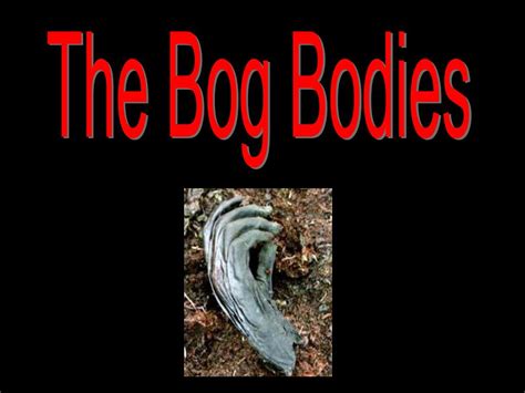 PPT - The Bog Bodies PowerPoint Presentation, free download - ID:3816817