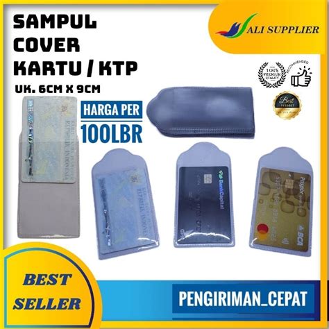 Jual PLASTIK SAMPUL ATM SAMPUL KTP SAMPUL EMONEY SAMPUL KARTU