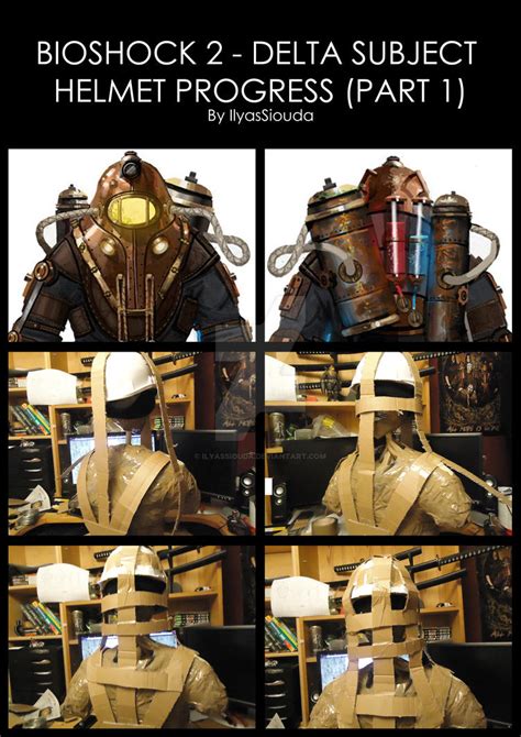 Bioshock 2 - Delta Subject Helmet WIP (part 1) by IlyasSiouda on DeviantArt