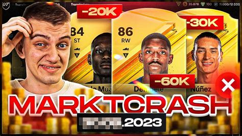 Alle Spieler Sinken Der Erste Marktcrash In Ea Fc 24 Youtube