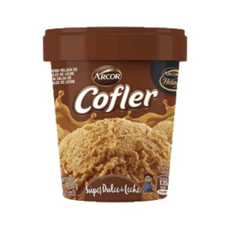 Arcor Cofler Helado De Super Dulce De Leche G B B