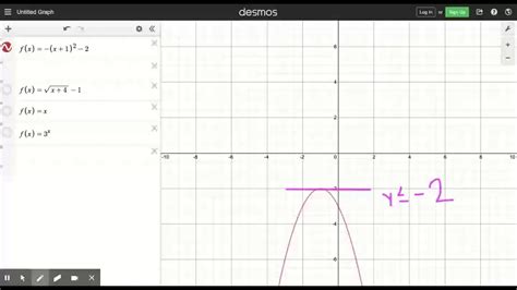 Domain Range Desmos Youtube