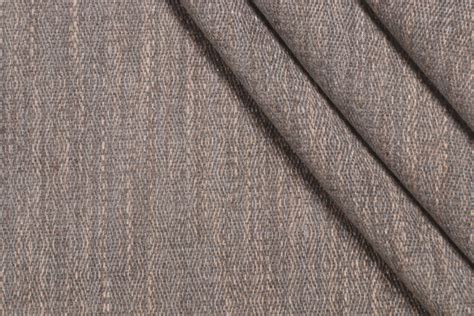 Yards Solid Woven Chenille Upholstery Fabric In Mist