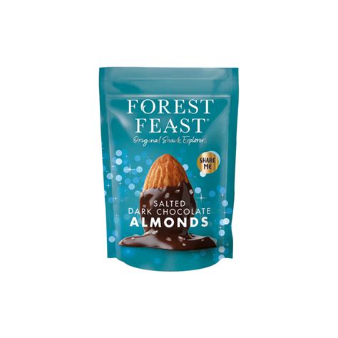 Forest Feast Salted Dark Chocolate Almonds G