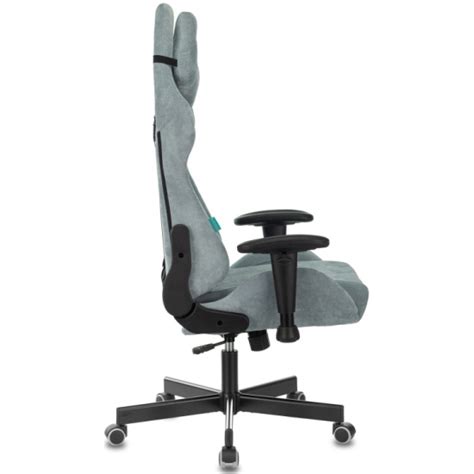 Кресло геймерское Zombie VIKING KNIGHT LT28 FABRIC серо-голубой ...