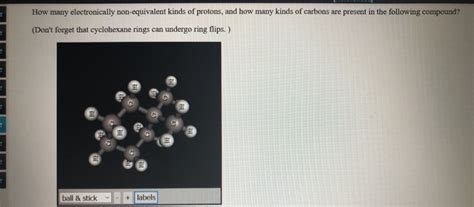 Solved How Many Electronically Non Equivalent Kinds Of Chegg