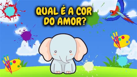 Qual é a cor do amor historinha infantil Historinha Infantil