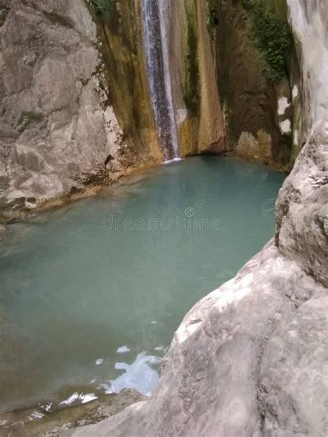 Nidri Waterfalls on Lefkada Island Stock Photo - Image of ionian, lake ...