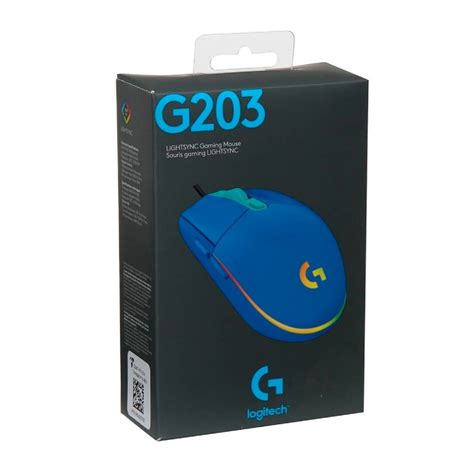 Ripley Mouse Gamer Logitech G Rgb Lightsync Botones Azul