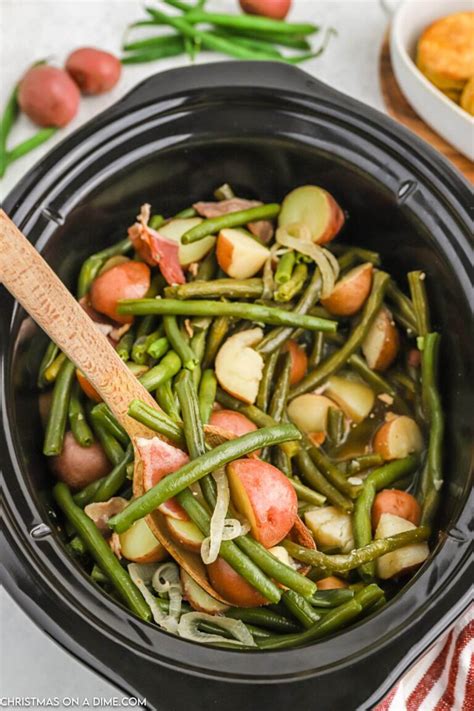 Green Beans And Potatoes Crock Pot Recipe