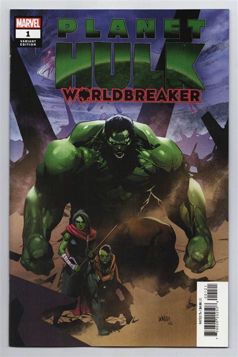 Planet Hulk Worldbreaker 1 Yu Variant Marvel 2022 Nm Comic Books Modern Age Hipcomic