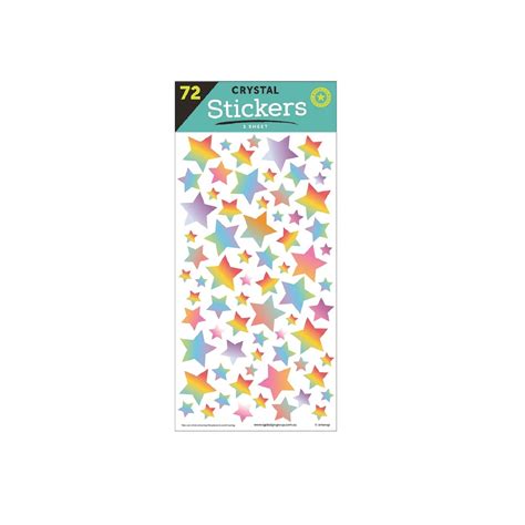 Gifts Greetings Artwrap Party Crystal Stickers Stars