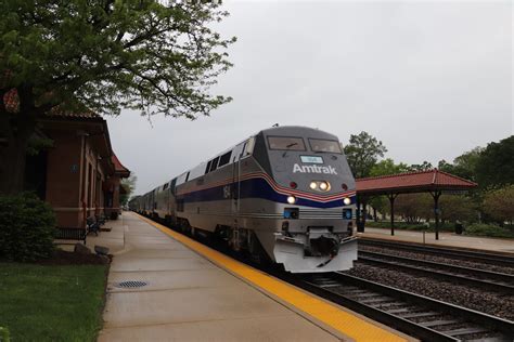 The New Phase Iv Unit Amtrak 164 The Newly Painted Phase I Flickr