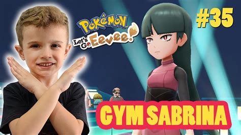 ⚡️pokemon Lets Go 35 Sabrina Leader Safron City Gym Puzzle Pikachu