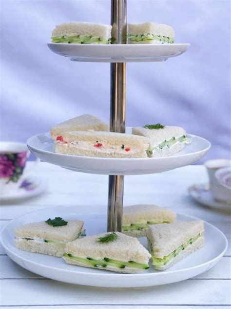 Savory Vegetarian Tea Sandwiches For Your Next Party Brewed Leaf Love